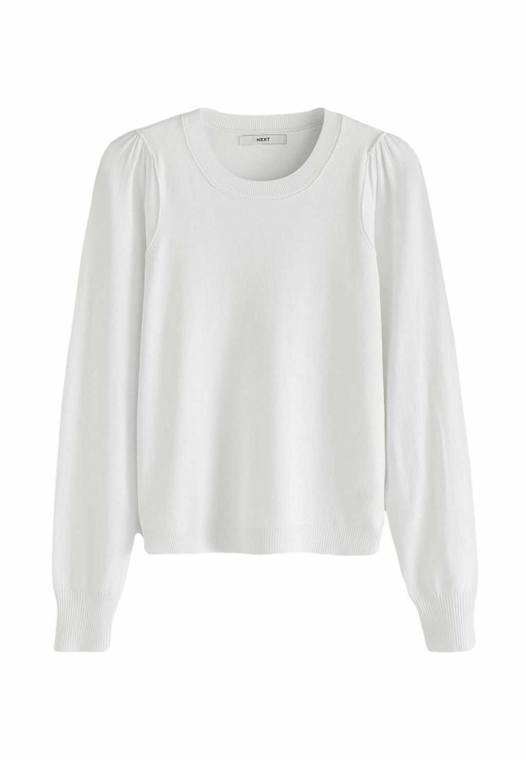

Джемпер CREW NECK LONG SLEEVE, REGULAR FIT Next, белый