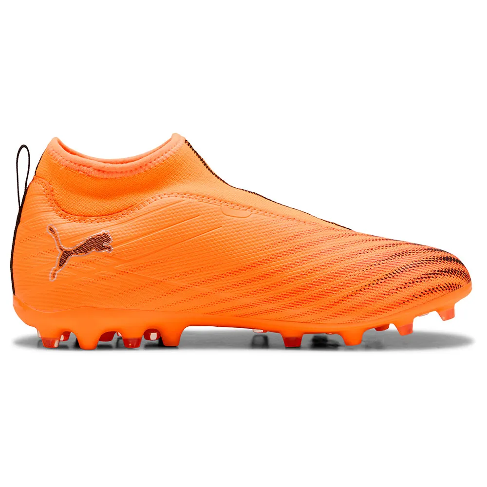 Футбольные бутсы Puma Ultra 6 Match+ LL MG infant, оранжевый — фото 3