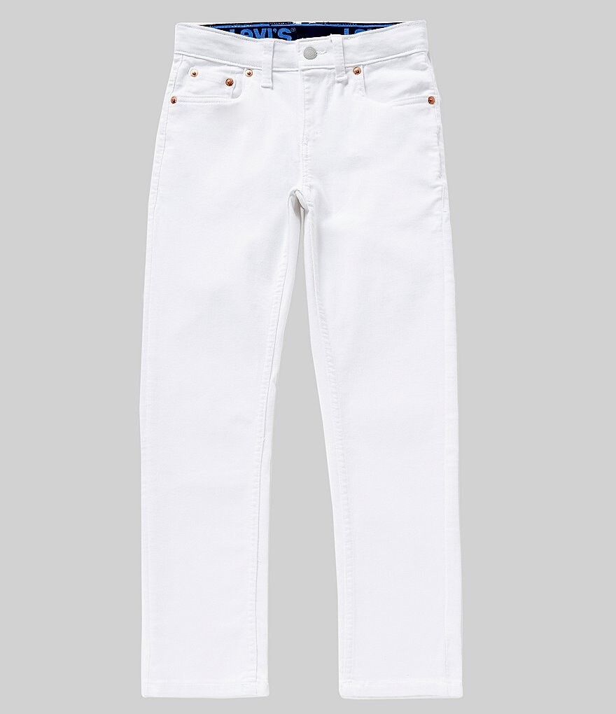 

Джинсы из денима Levi's Big Boys 8-20 502 Regular зауженного кроя, белый