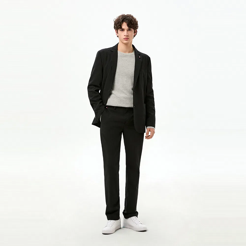 Мужские лёгкие летние брюки чёрные от Tommy Hilfiger