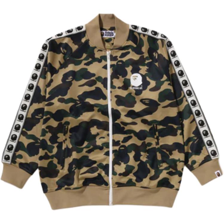 A BATHING APE Первая камуфляжная куртка мужская, Green Camouflage — фото 3