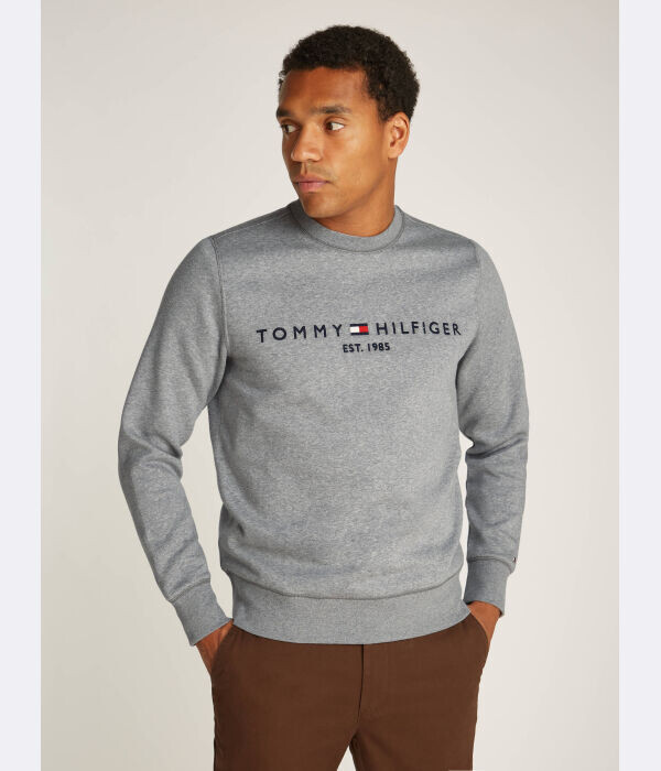 

Толстовка Tommy Hilfiger Regular Fit с логотипом, серый