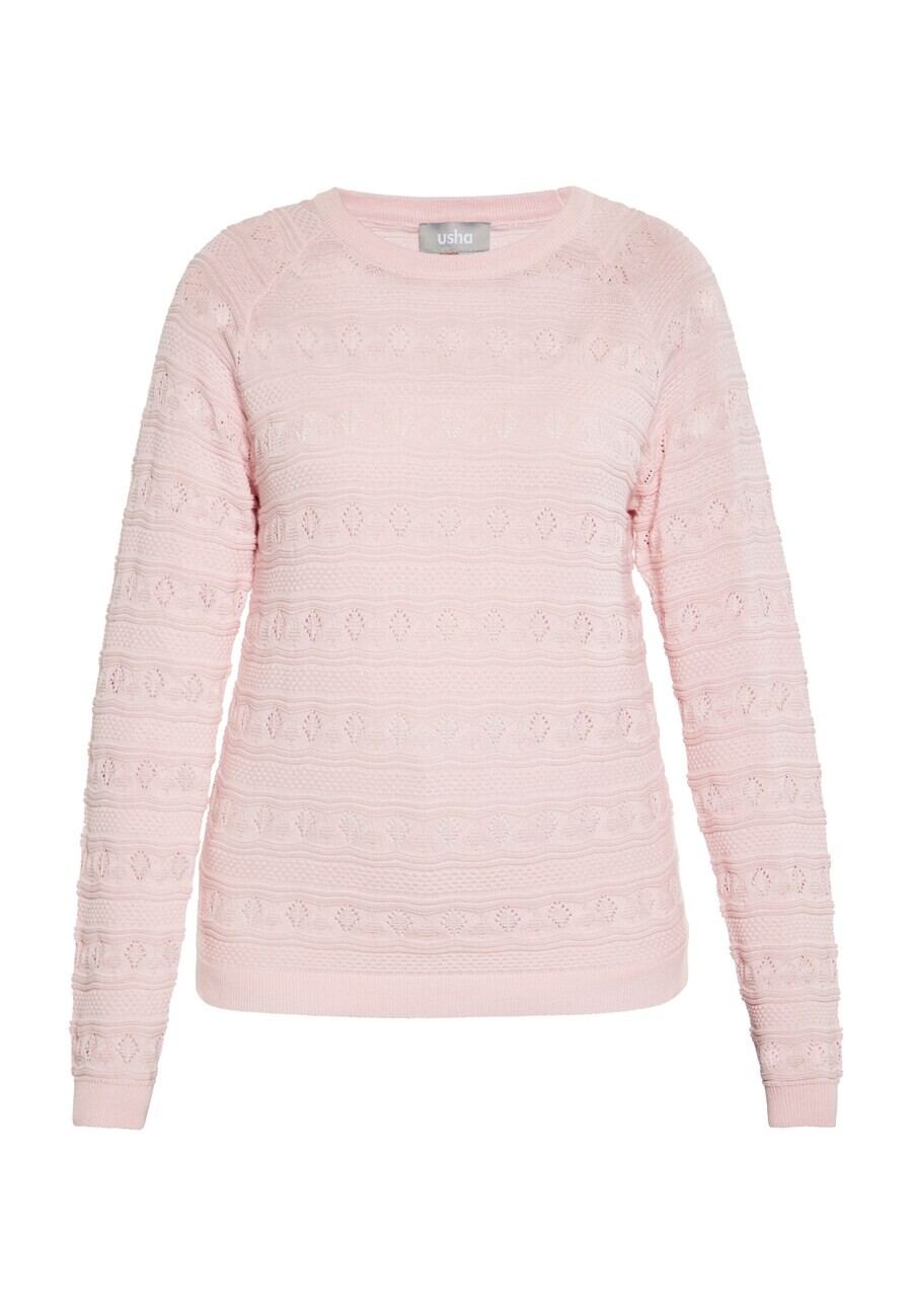 

Тонкий вязаный свитер Usha Sweater, розовый