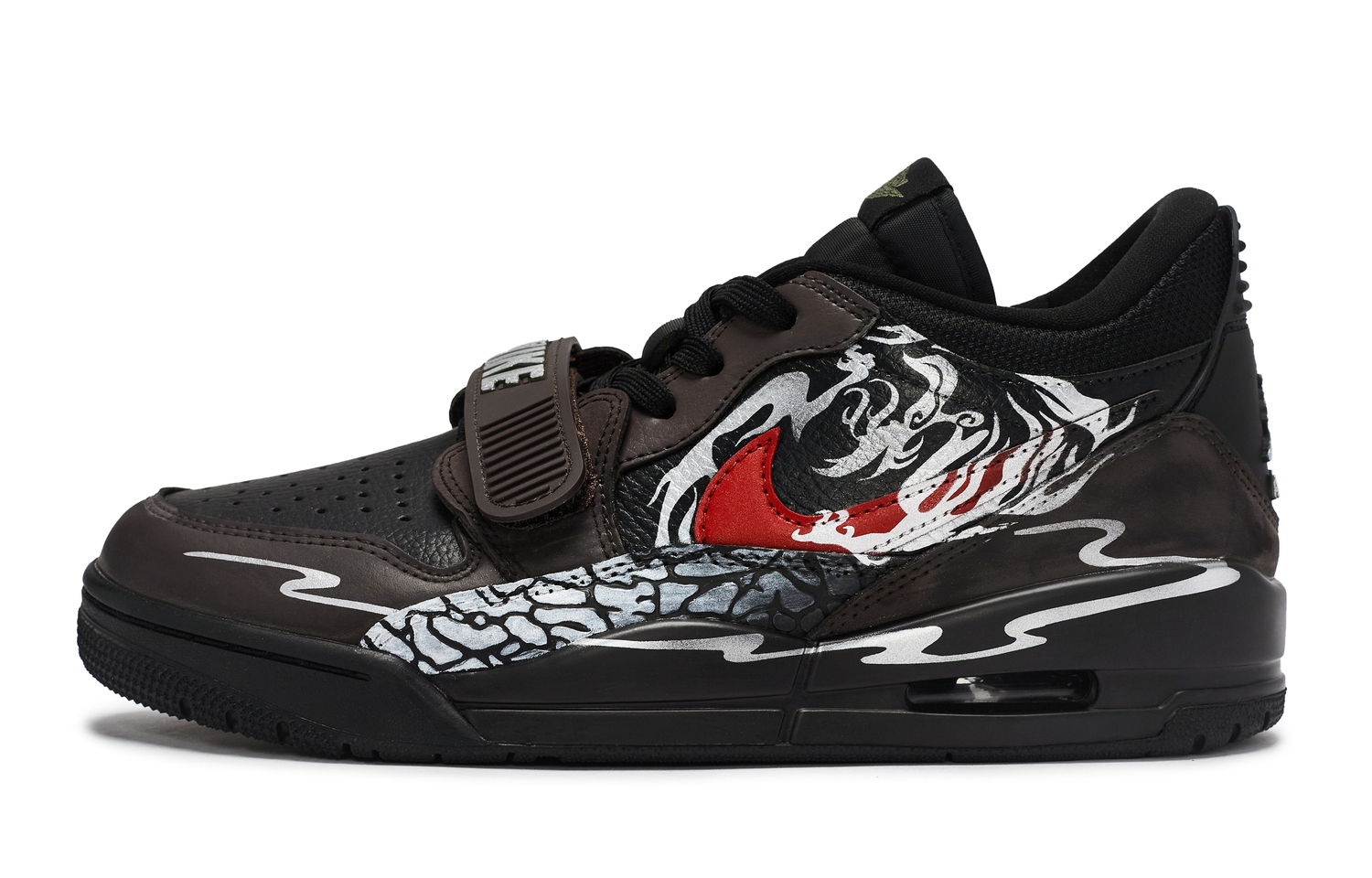 

Jordan Legacy 312 Walking Planet, Silver Dragon Embracing The Sun Low top Vintage баскетбольные кроссовки мужские