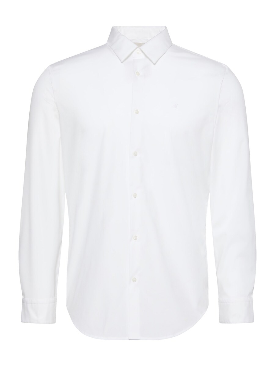 

Рубашка Slim Fit на пуговицах Calvin Klein, White