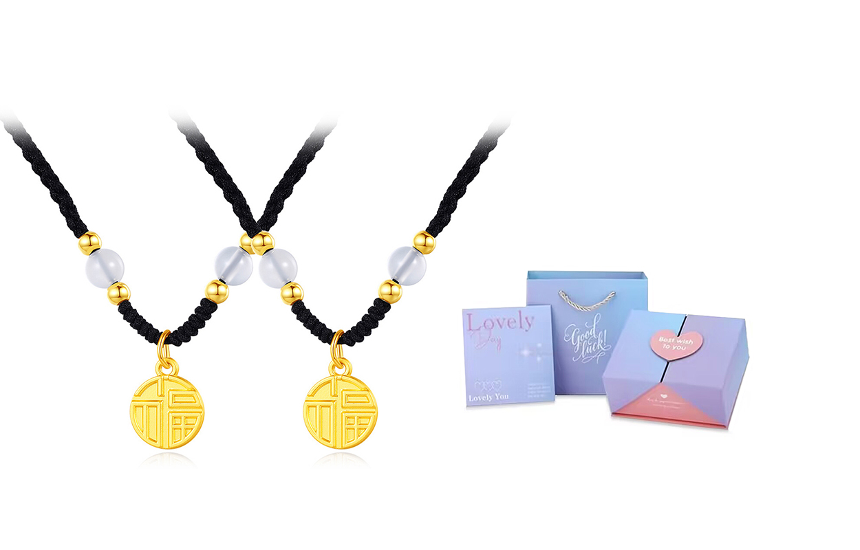 

Женское ожерелье GIFU, Transport Fu Brand Necklace (Pair) + [Dream Gradient Love Gift Box]