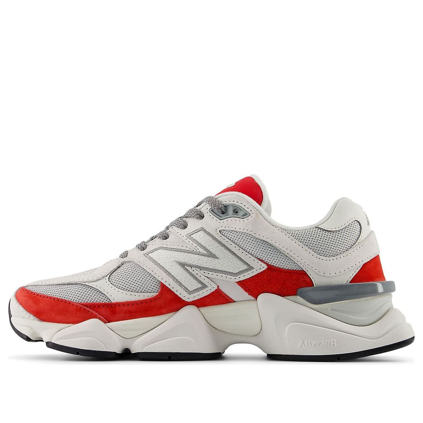 

Кроссовки New Balance 9060 'Grey Reflection True Red'