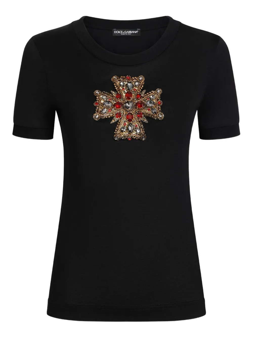 

Футболка с принтом DOLCE & GABBANA, черный