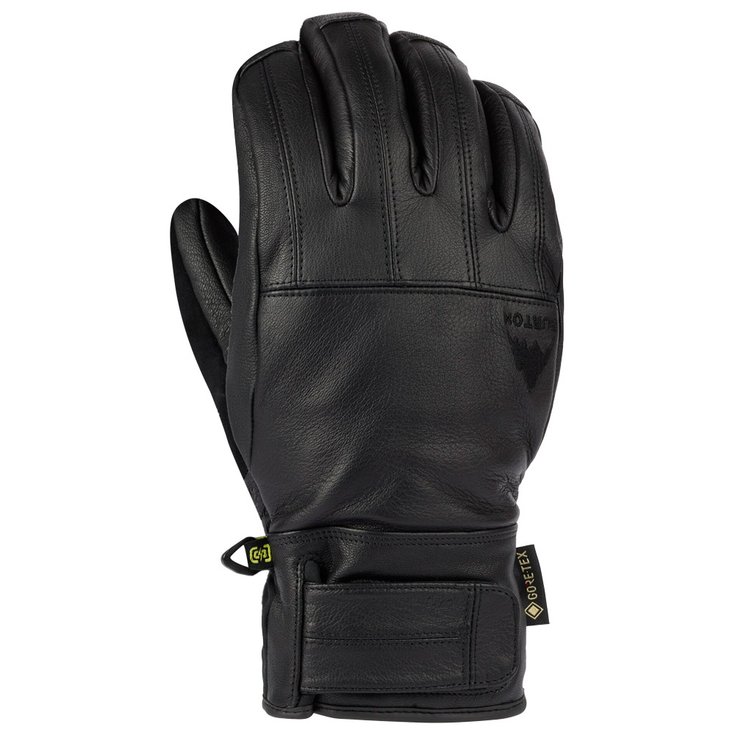 

Перчатки мужские, кожаные перчатки Gore-Tex, настоящие черные - s Burton