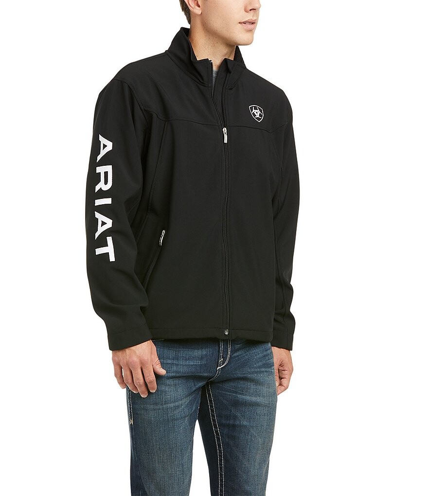 

Куртка Ariat New Team Softshell на молнии во всю длину, черный
