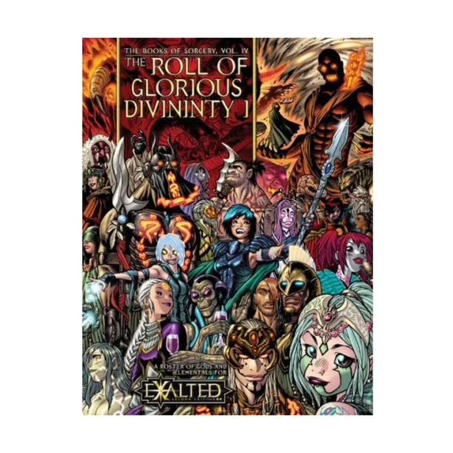 

Books of Sorcery #4 - The Roll of Glorious Divinity #1, Exalted (2nd Edition) - Player's Guides, мягкая обложка