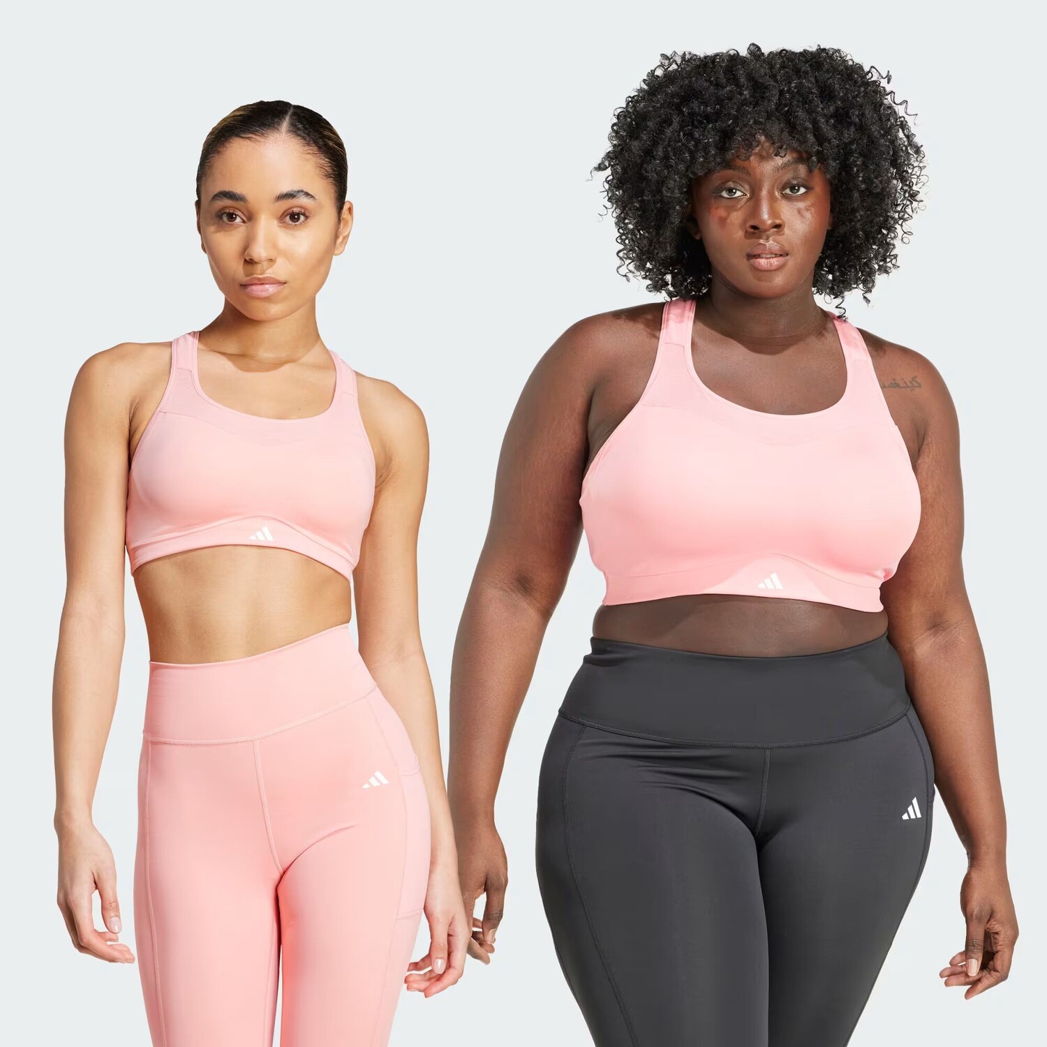 

Бюстгальтер с высокой поддержкой TLRD Impact Training Adidas, цвет Semi Pink Spark