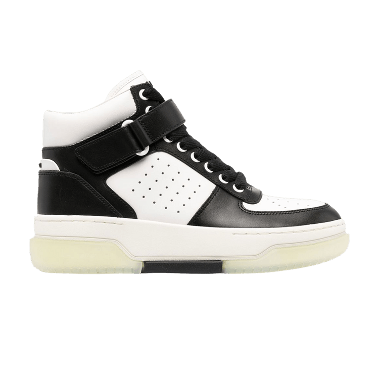 

Кроссовки Amiri Stadium High 'Black White', черный