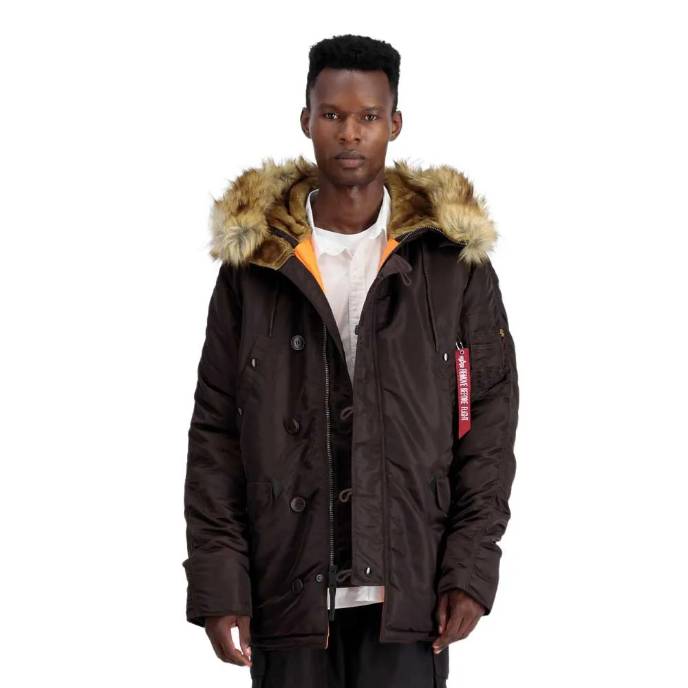 

Пальто Alpha Industries N-3B VF59, коричневый