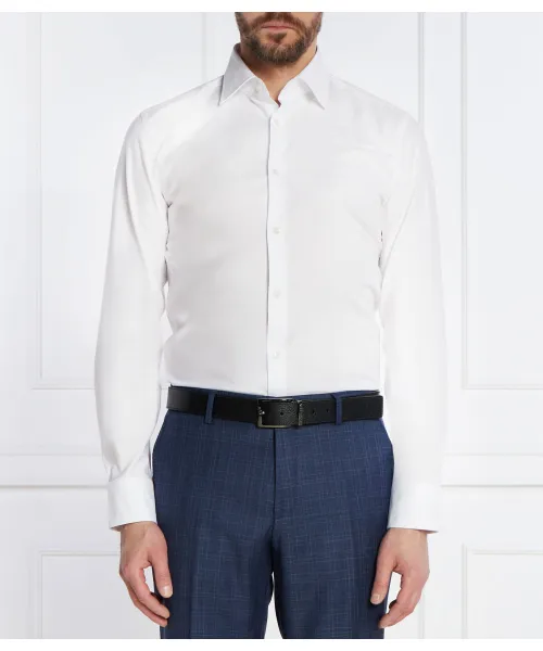 

Рубашка h-hank-kent-c1-214 Slim fit Boss, белый