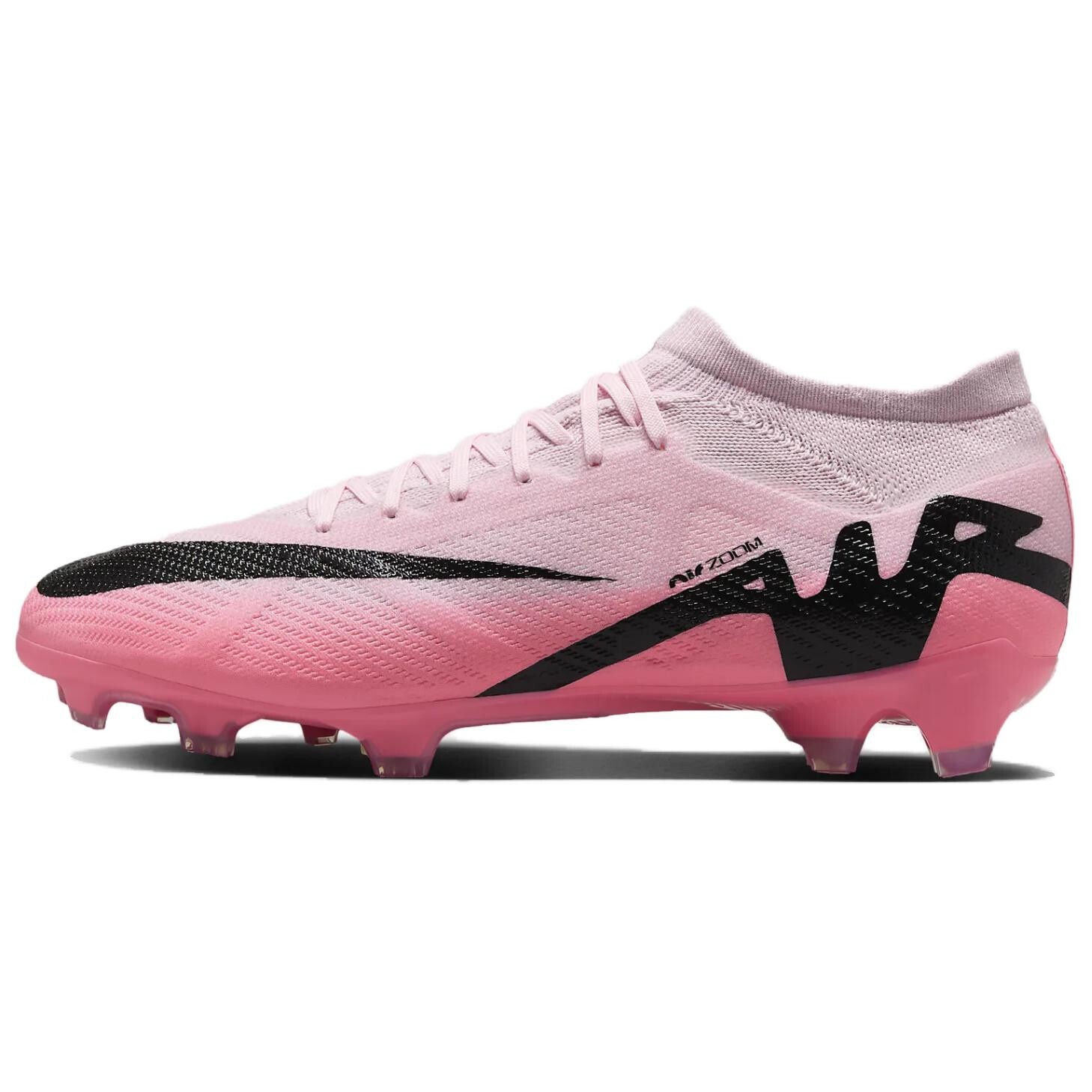 

Футбольные бутсы Zoom Mercurial Vapor 15 Pro унисекс с низким верхом розового цвета/черного цвета Nike