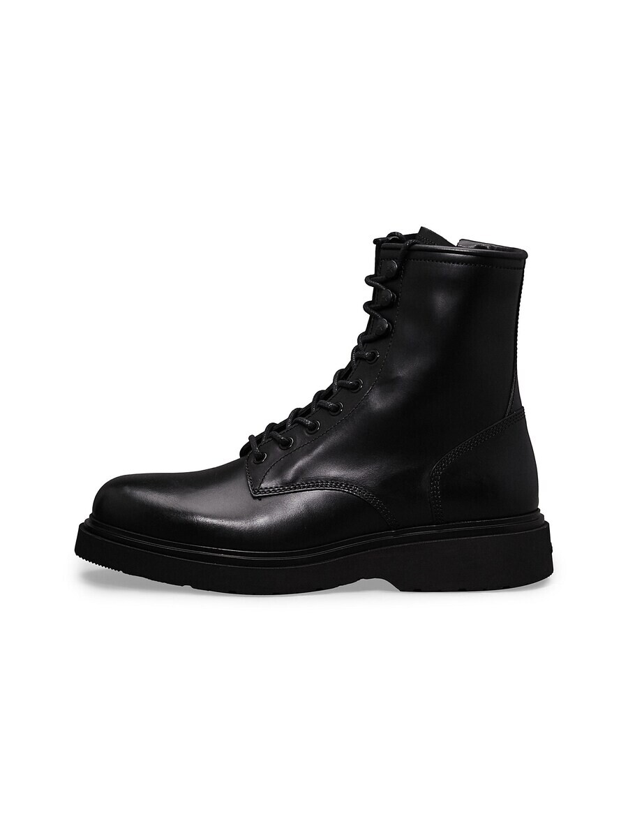 

Ботинки Calvin Klein Lace-Up Boots, черный