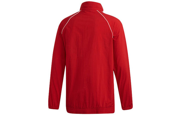 Куртка adidas originals Casual Sports Hooded Jacket Red, красный — фото 2