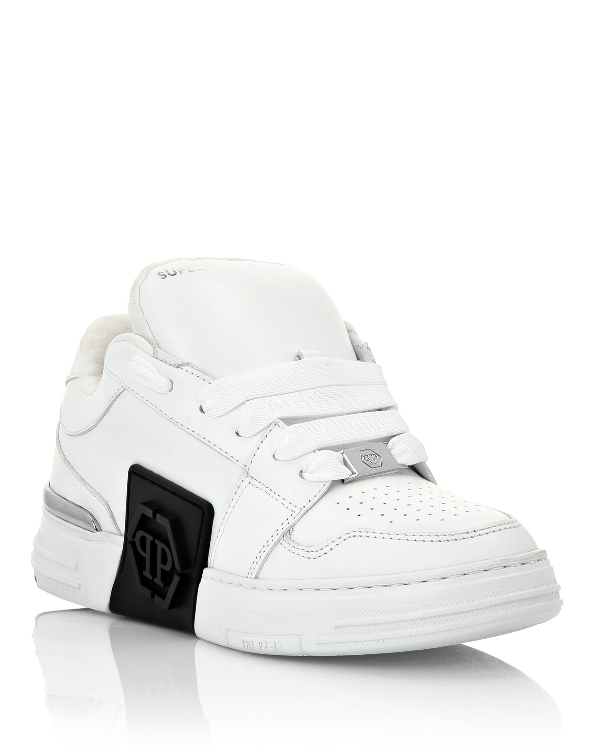 

Кроссовки Super Street Lo-Top Hexagon Philipp Plein, белый