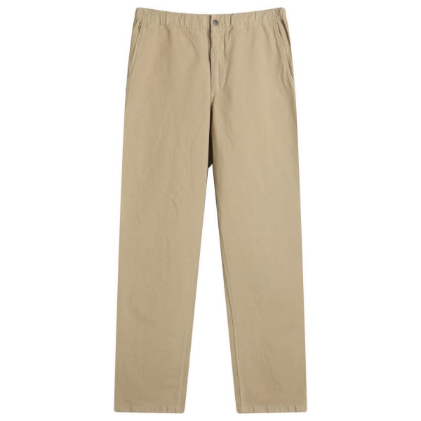 

Свободные брюки из хлопка и льна Ezra Norse Projects, цвет clay
