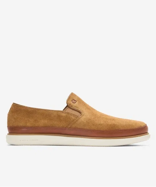 Мужские слипоны COLE HAAN GrandPro Strohpoint Twin Gore
