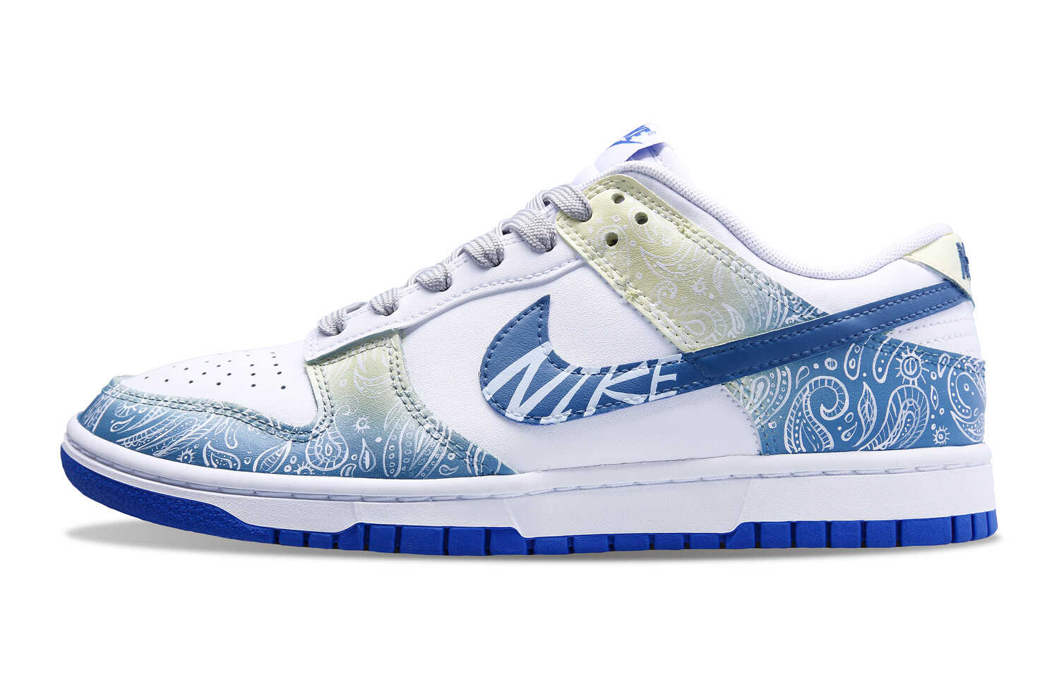 

Кроссовки Nike Dunk Skateboard Shoes Men Low-Top White, Синий, Кроссовки Nike Dunk Skateboard Shoes Men Low-Top White