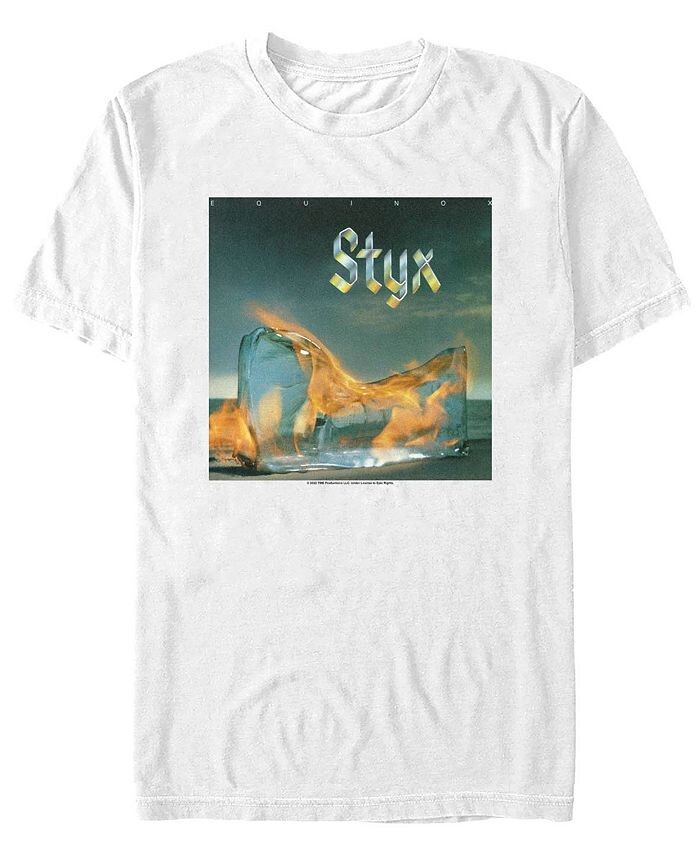 

Мужская футболка с коротким рукавом Styx Equinox Cover Fifth Sun, белый