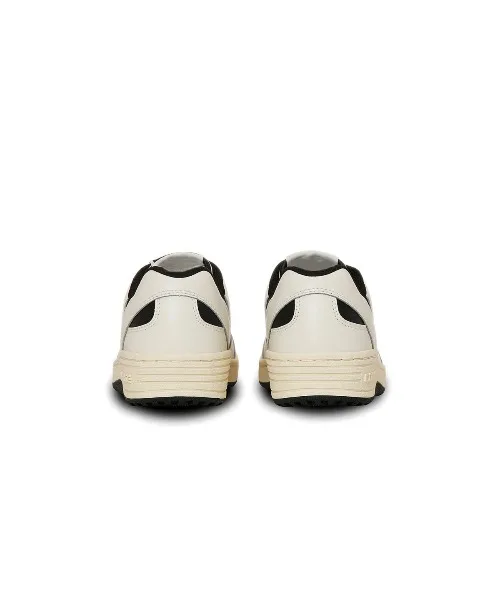 Мужские кеды из кожи CONVERSE WEAPON CC OX бело-чёрные — фото 4
