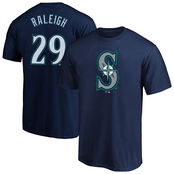 

Футболка мужская Cal Raleigh Seattle Mariners Big & Tall Fanatics