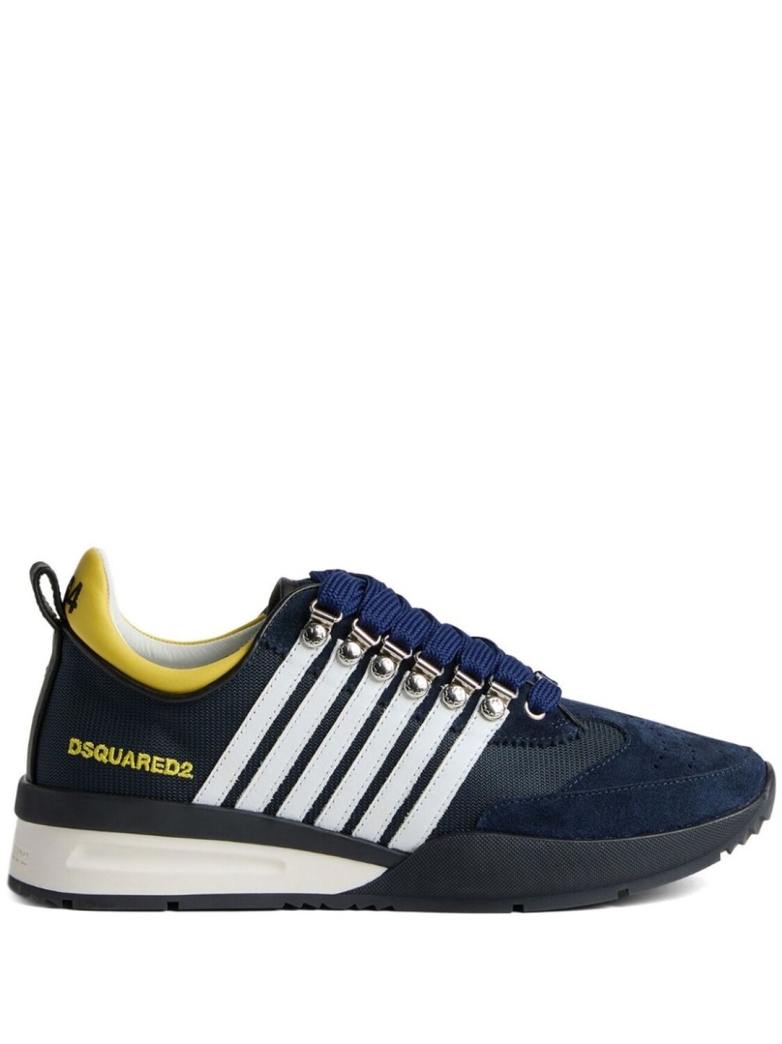 Кроссовки Dsquared2 Legendary, темно-синий/желтый/белый