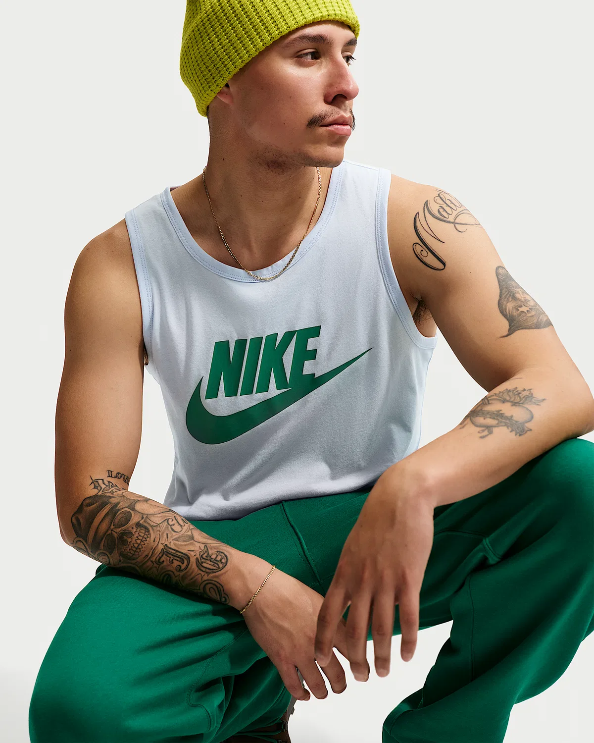 Мужская майка Nike Sportswear, Hydrogen Blue — фото 3