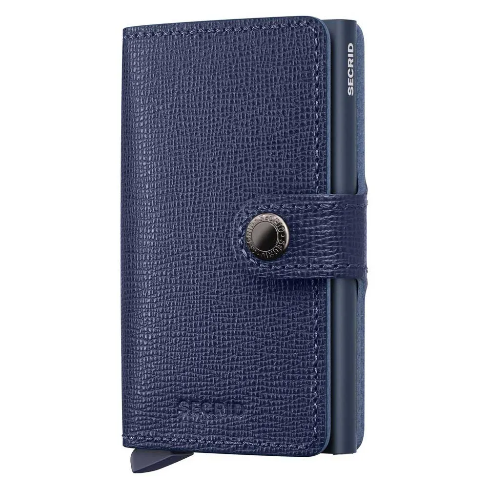 

Кошелек Secrid Miniwallet Crisple leather, синий