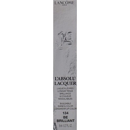 Помада Lancome L'Absolu Lacquer Red 134 Be Brilliant 8 мл, Lancome — фото 2
