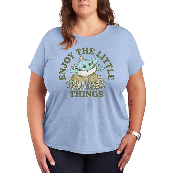 

Футболка с принтом The Mandalorian Little Things, plus size Star Wars, Heather Chambray Blue, Синий, Футболка с принтом The Mandalorian Little Things, plus size Star Wars, Heather Chambray Blue