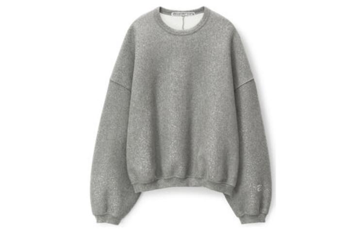 

Толстовка с круглым вырезом Alexander Wang, серый