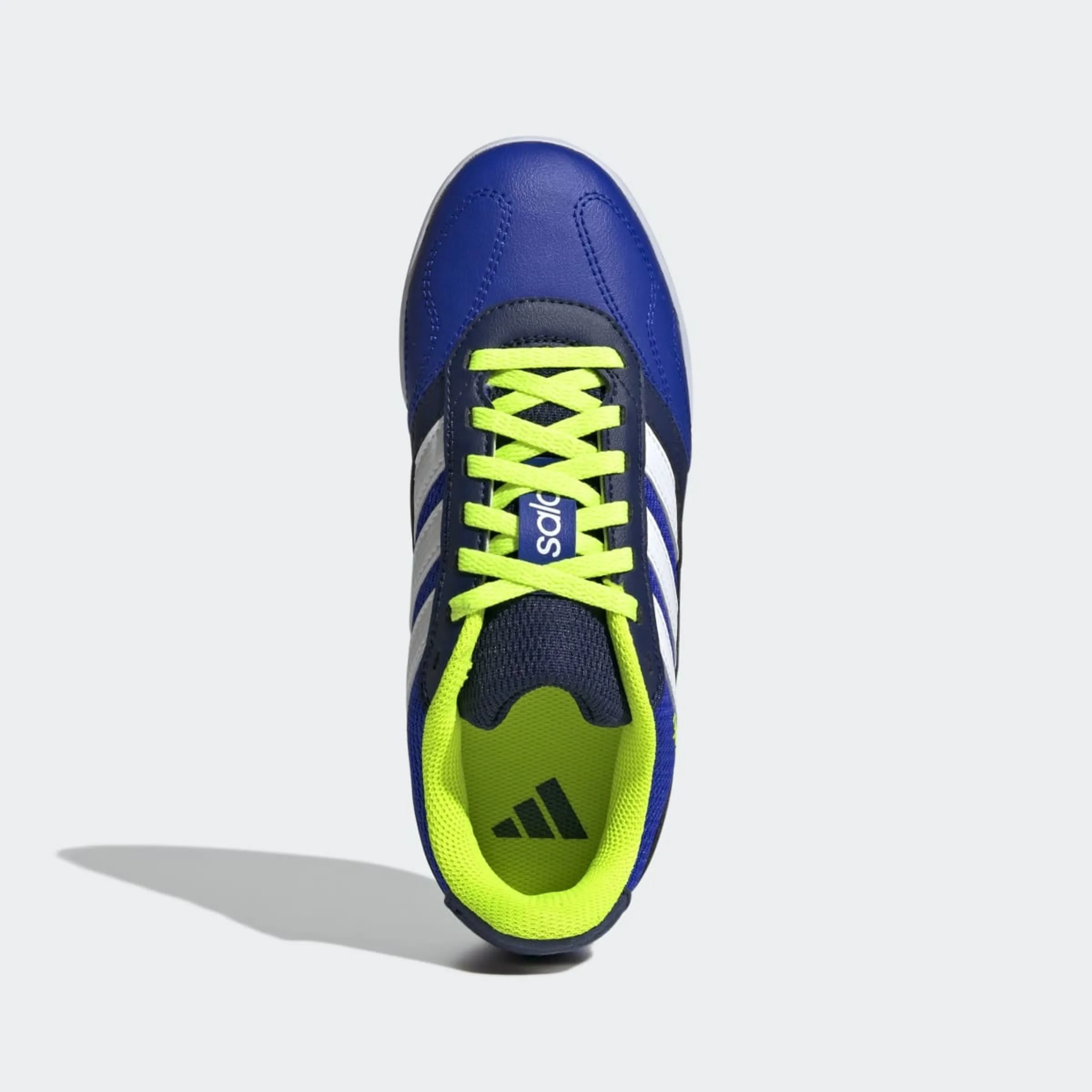 Детские футбольные бутсы для зала Super Sala III J Adidas, синий — фото 3
