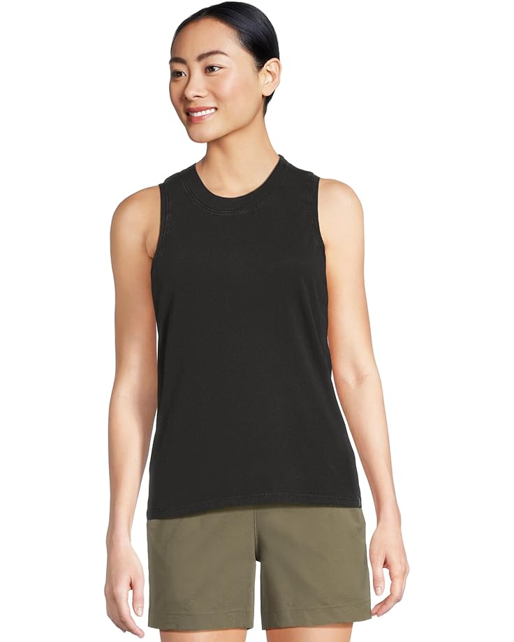 

Топ Prana Everyday Vintage Washed Tank, черный