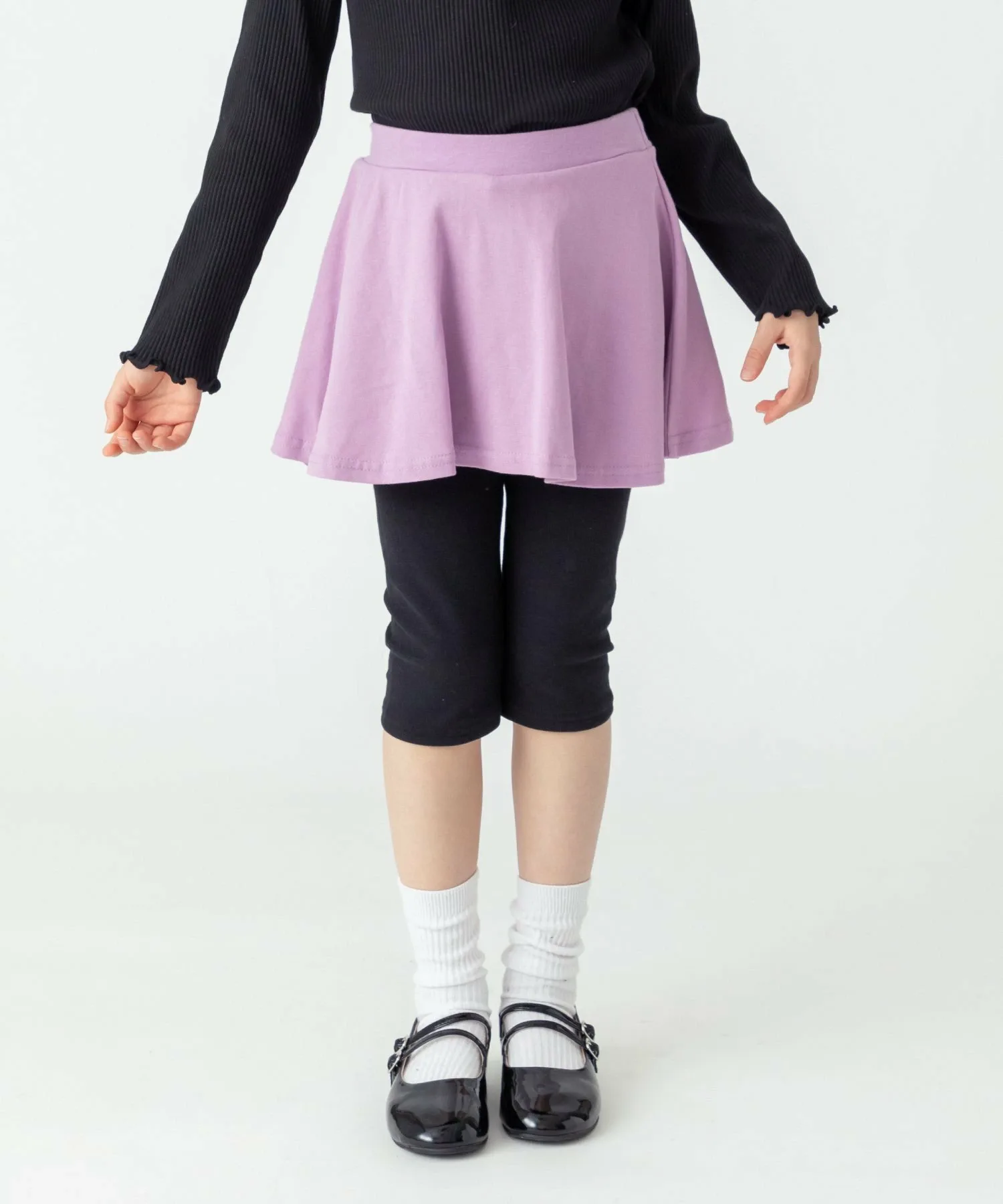 Юбка юбки из эластичного материала шириной 6 дюймов Ever Closet, Orchid x Black