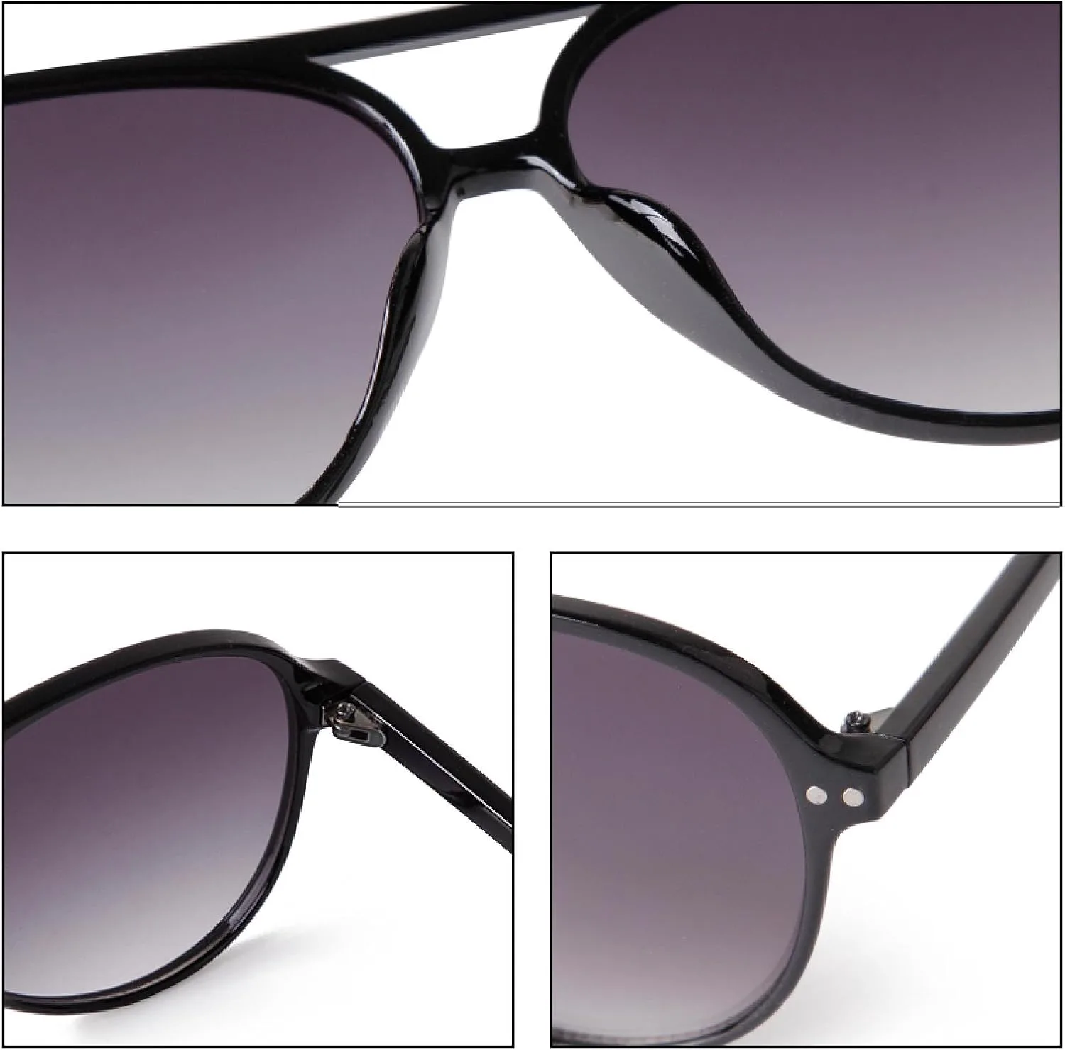 

Винтажные ретро-солнцезащитные очки-пилот для женщин и мужчин, защита от УФ-излучения UV400, градиентные синие линзы, леопардовый принт WNCKSQ, C5 Gradient Brown