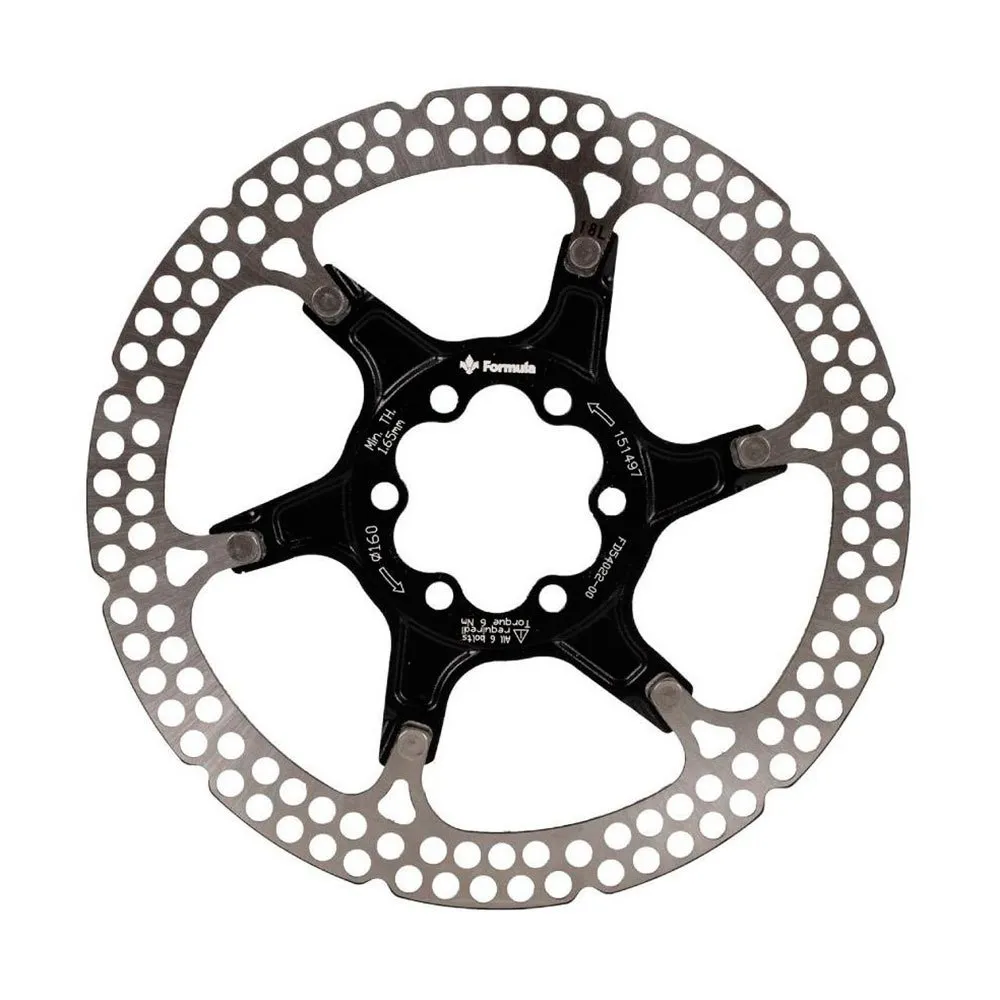 

Тормозной диск Formula Two Pieces Disc With Bolts, черный