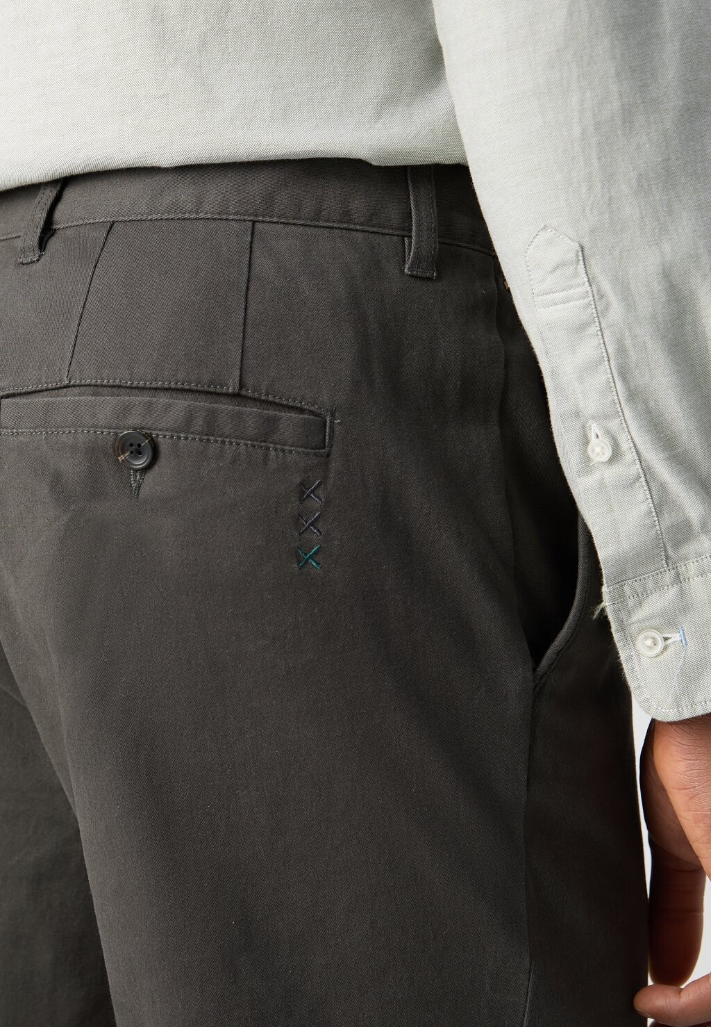

Чиносы ESSENTIAL DRIFT REGULAR TAPERED Scotch & Soda, антрацит
