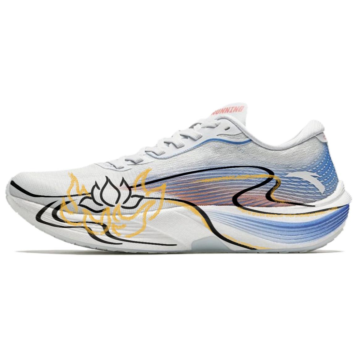 

ANTA C202 5-го поколения Износостойкие и легкие низкие кеды для повседневного бега мужские бело-голубые, цвет White Blue