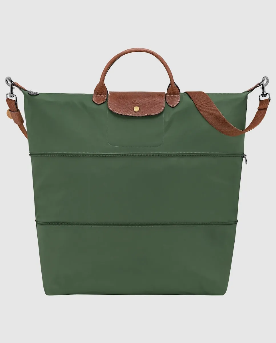 

Дорожная сумка Le Pliage Original мягкая вместимостью до 50 литров Longchamp, зеленый