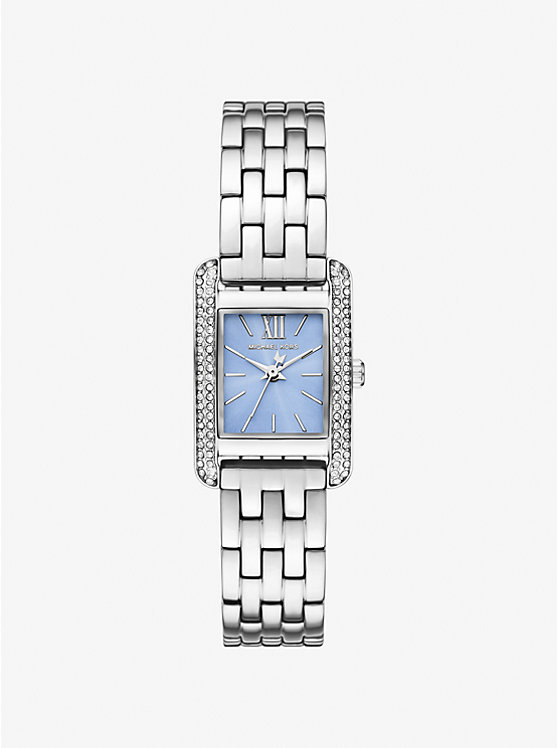 

Серебристые часы Mini Monroe с паве Michael Kors, серебряный
