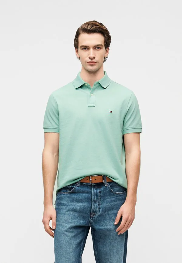 Рубашка-Поло из пике стандартного кроя 1985 года Tommy Hilfiger, Crushed Mint