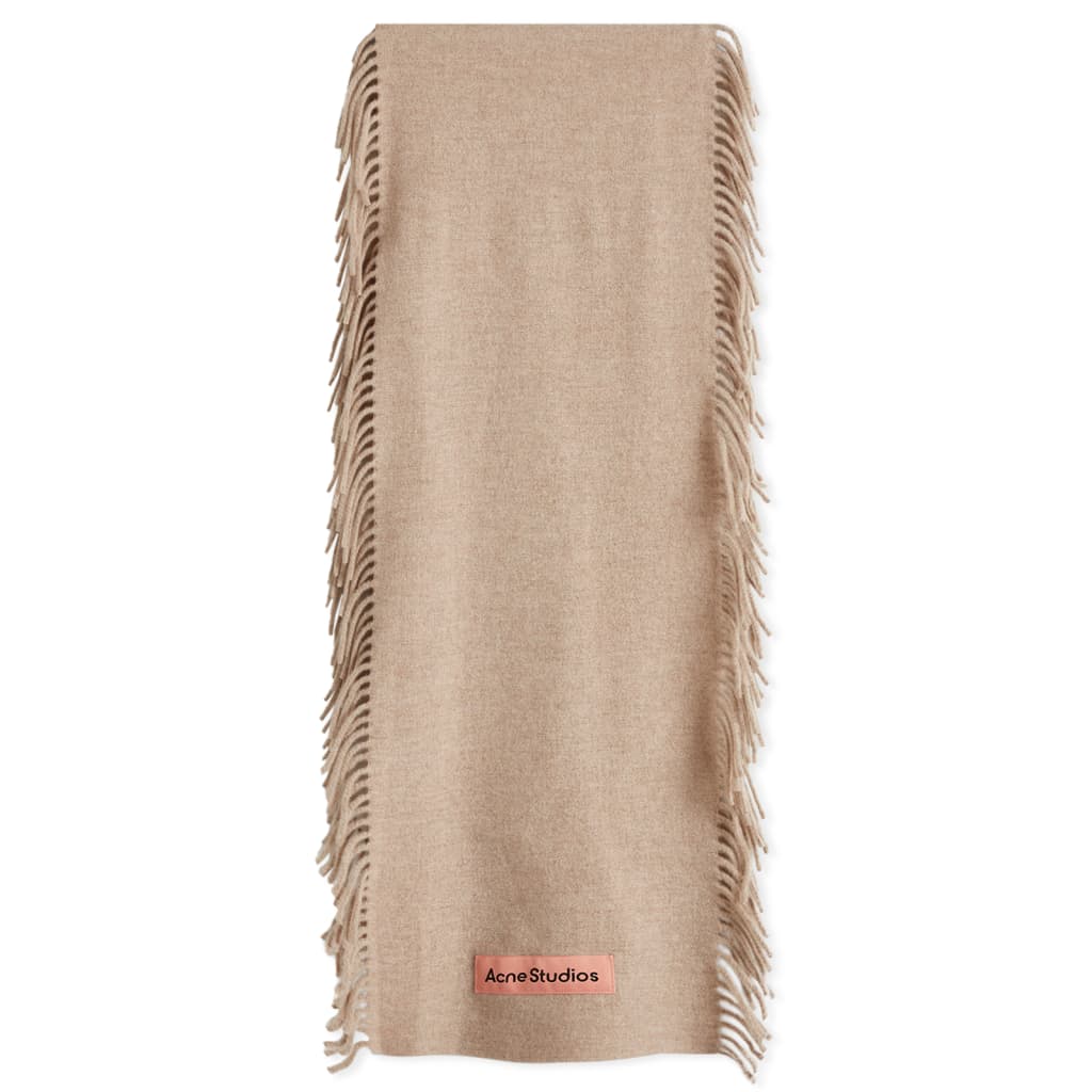 

Шарф Canada cancan Acne Studios, цвет oatmeal melange