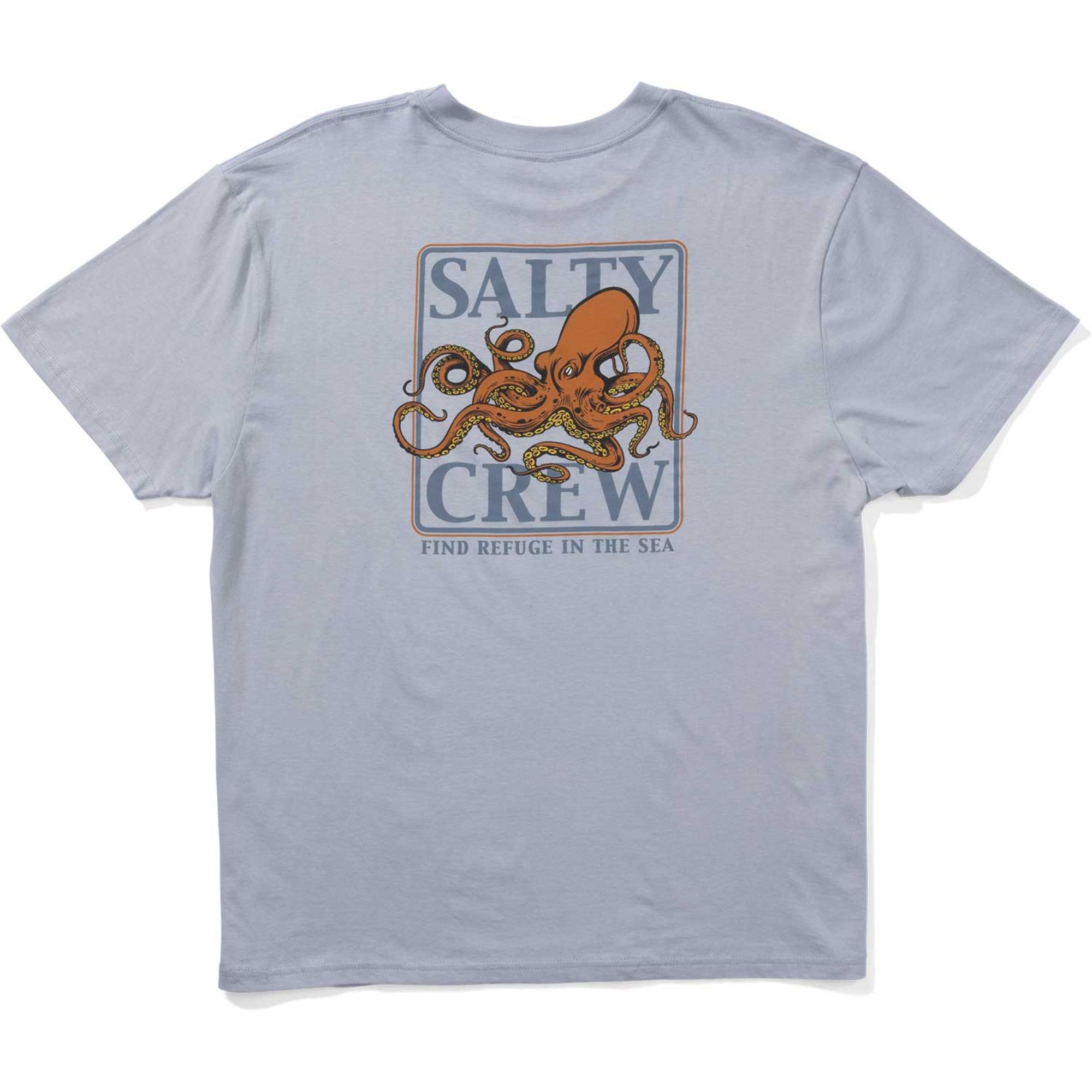 

Мужская классическая футболка Ink Slinger Salty Crew, Blue Fog, Синий, Мужская классическая футболка Ink Slinger Salty Crew, Blue Fog