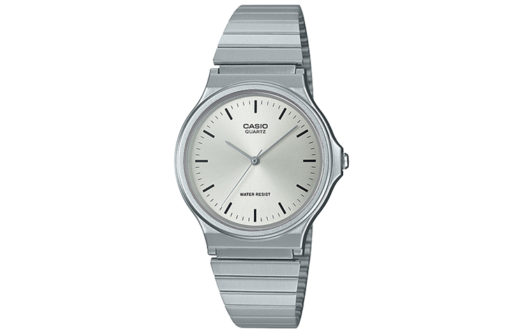 

CASIO Часы Men YOUTH White Watch MQ-24D-7E, Silver Dial