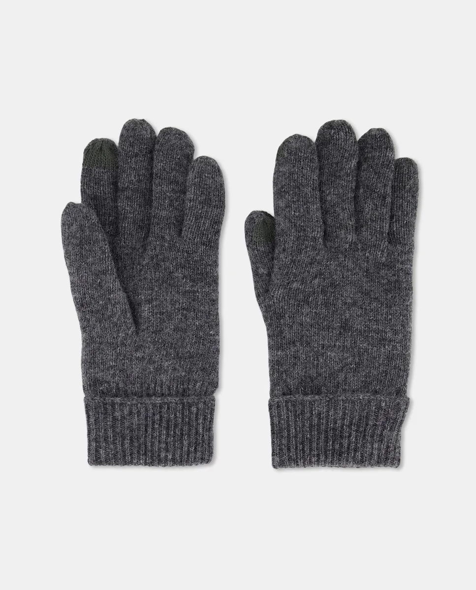 

Мужские вязаные перчатки с подкладкой Dustin, темно-серый