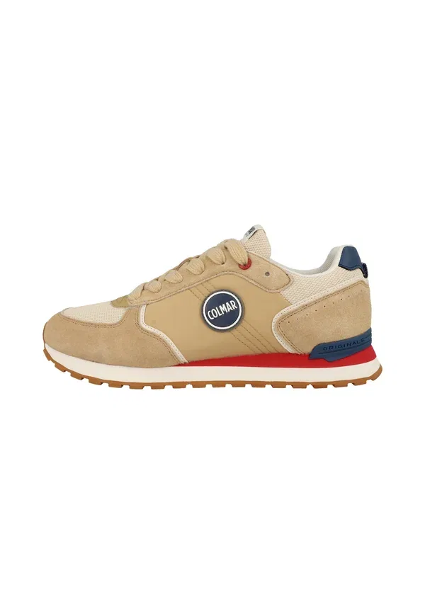 Кроссовки Colmar, sand-lt beige-blue denim, светло-бежево-голубой деним
